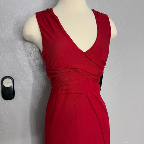 Midnight Hour Scarlet Twist Dress, Red, L - Picture 2 of 5